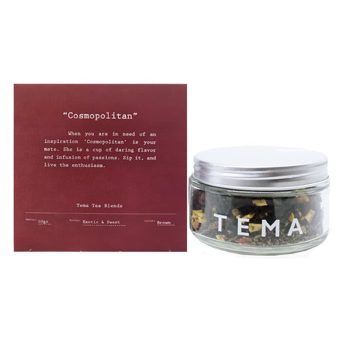 

DISKON - (BISA COD) TEMA Tea Jar - Cosmopolitan / Black Berries Tea