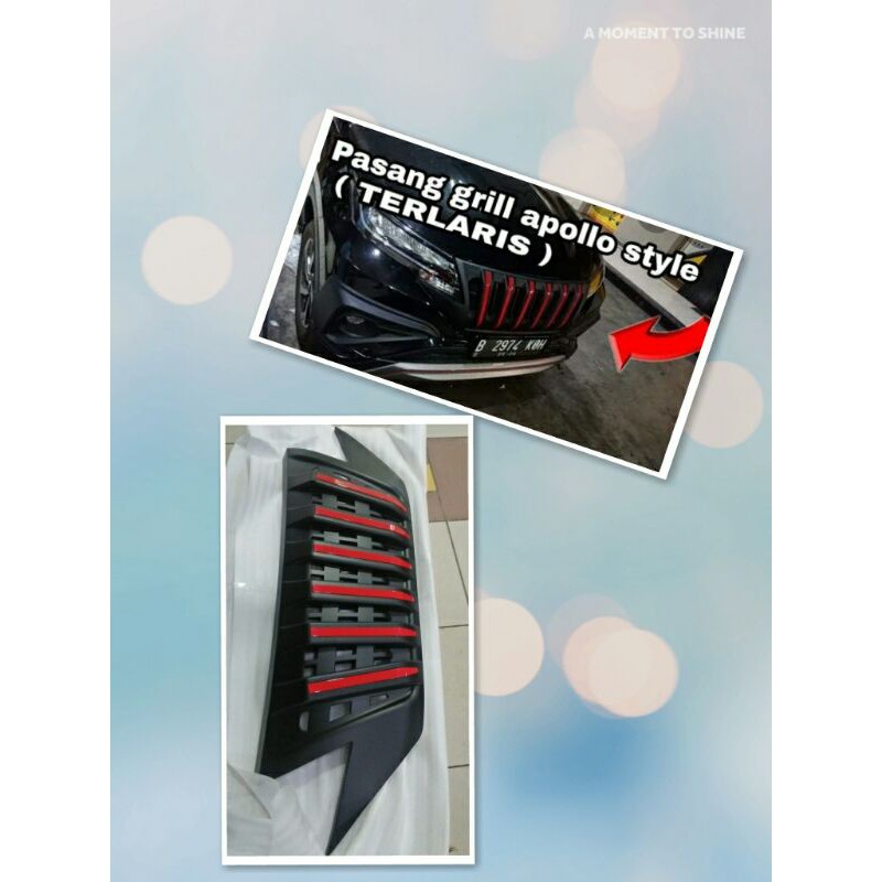grill Toyota Rush model apolo