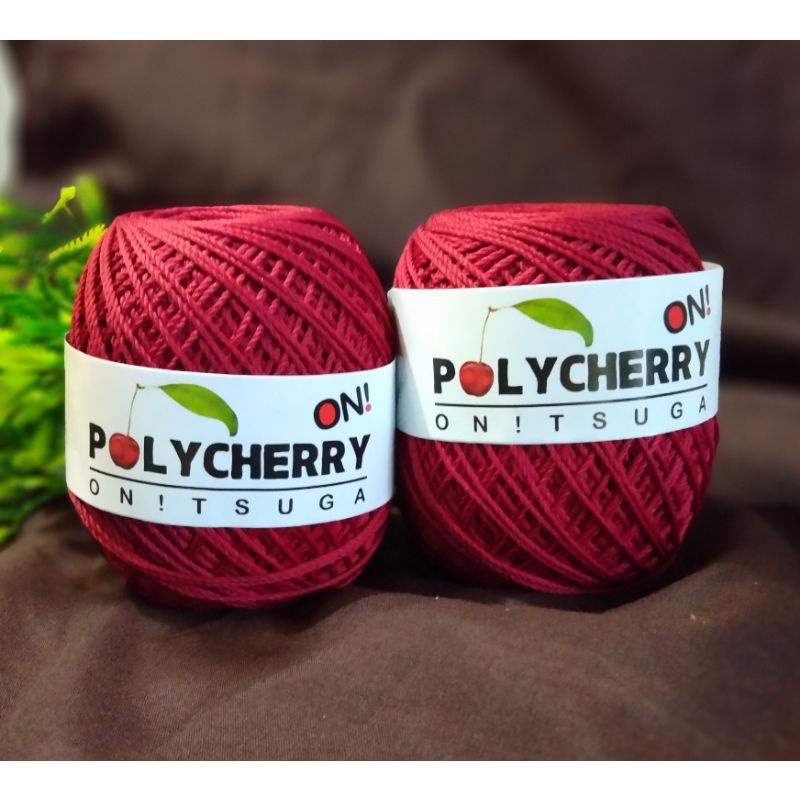 Polycherry Onitsuga - Benang Rajut Polyester