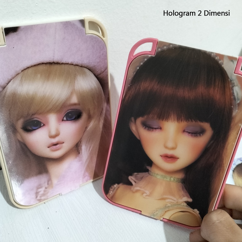 cermin paris mini cermin lipat cermin saku satu sisi kaca kecil souvenir pernikahan murah cermin sisir barbie
