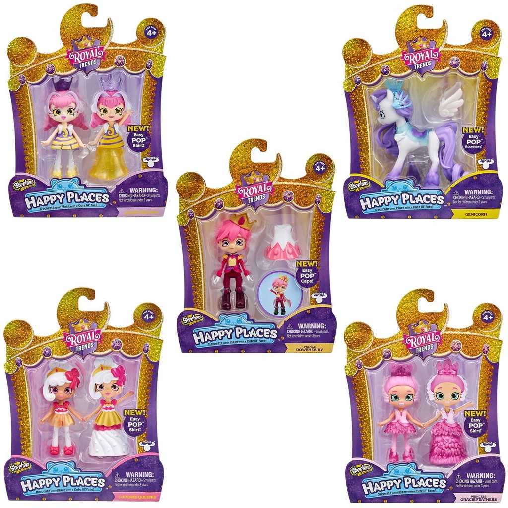 HAPPY PLACES Shopkins Royal Trends