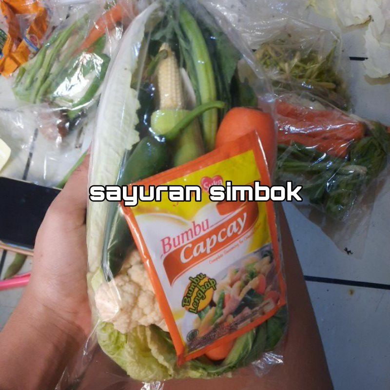 Sayuran lengkap + bumbu instan capcay SIAP MASAK