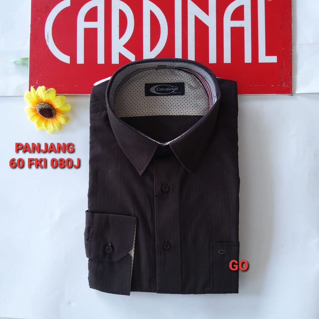 gof CARDINAL XL KEMEJA FORMAL PANJANG Slimfit Pakaian Kemeja Kerja Pria Kantor Acara Resmi Pakaian Wisuda Original KTFB