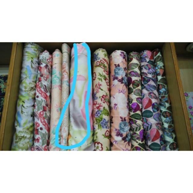 Maxmara Motif Kain Meteran