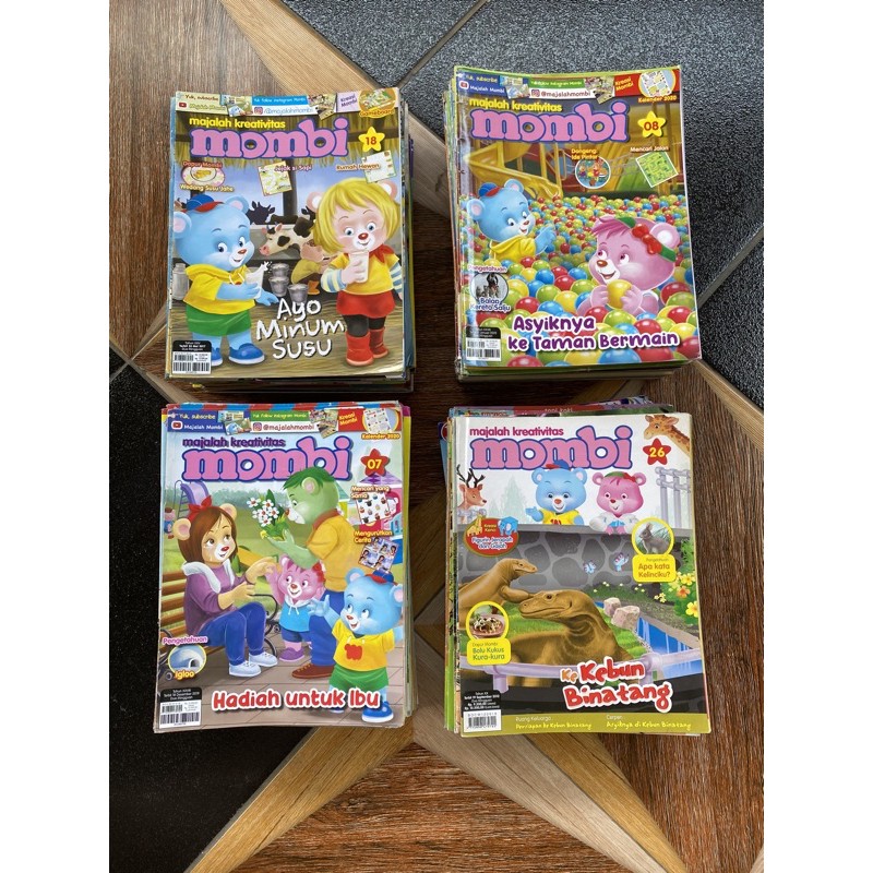 majalah mombi bekas mulus
