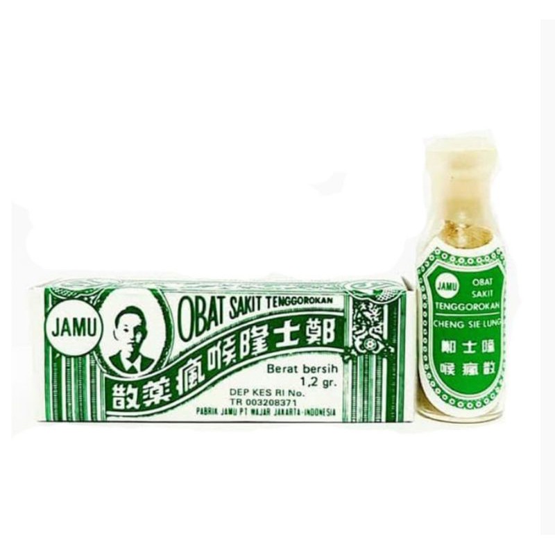 

Cheng Sie Lung Hau Fung San Sariawan Botol (Bubuk 1.2gr)