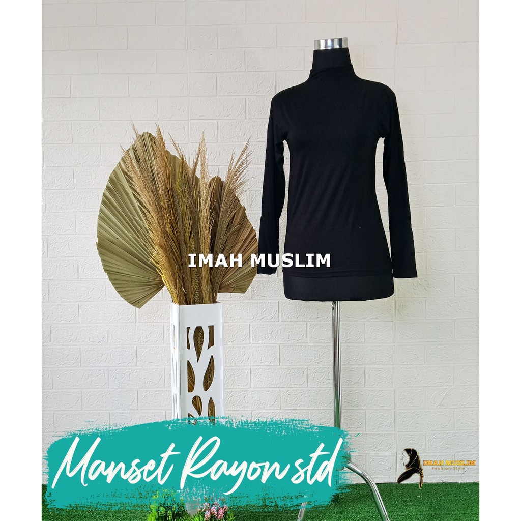 PROMO MANSET BADAN POLOS TEBAL ADEM TURTLENECK BAHAN KAOS TIDAK LICIN