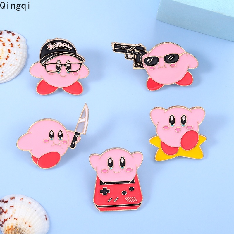 Pin Bros Enamel Bentuk Kipas Mini Warna Pink Untuk Hadiah Ulang Tahun Anak