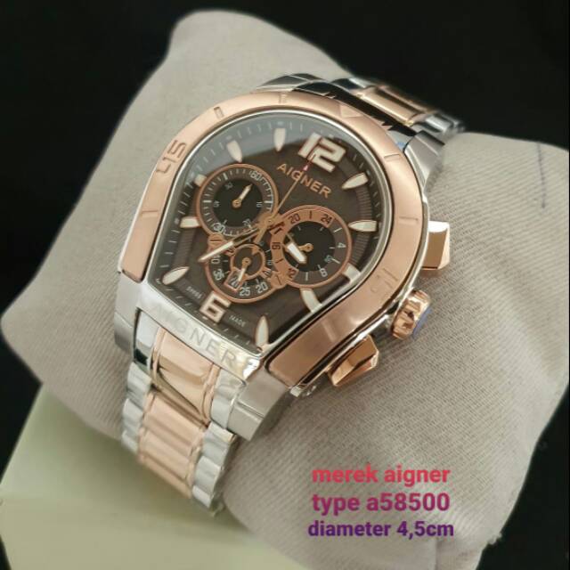 Jam Tangan Pria Aigner Palermo A58500 Chronograph
