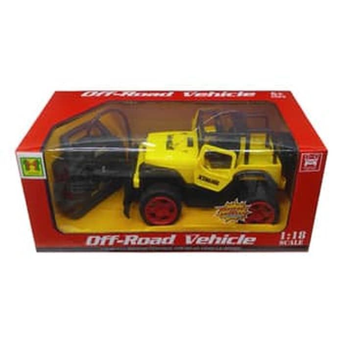 Mainan Anak - Remote Control OffRoad Vehicle RC Mobil Jeep Wrengler