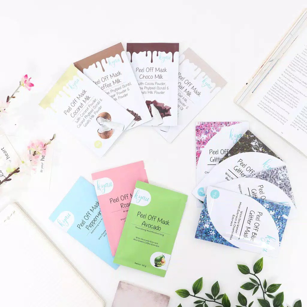 [RESS RESMI] MASKER PEEL OFF MASK KYAU(BPOM&HALAL)