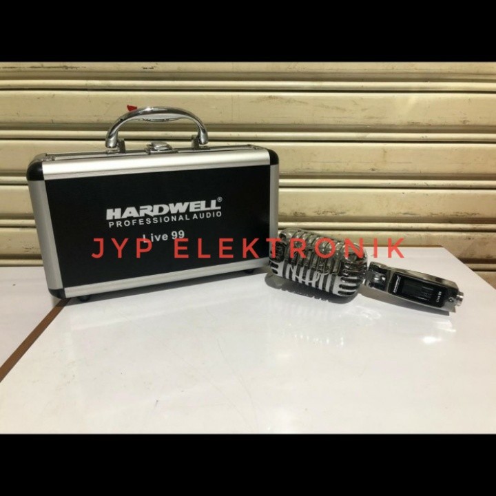 MIC KABEL CLASSIC HARDWELL LIVE 99 / LIVE99 ORIGINAL CONDENSER STUDIO