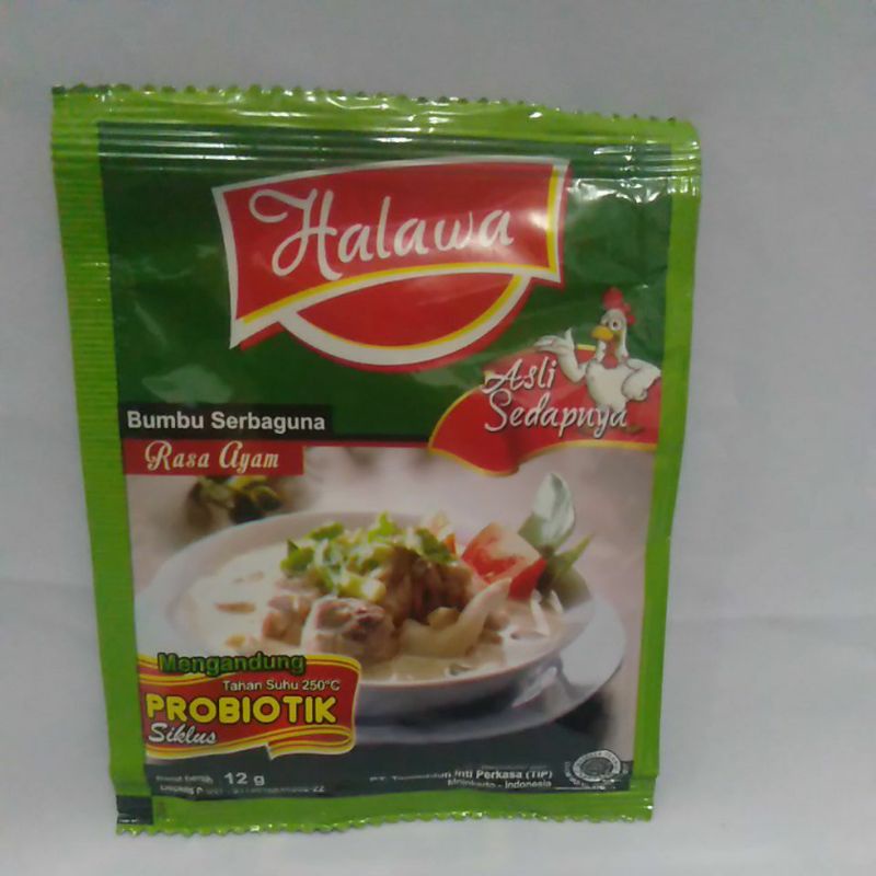 

halawa bumbu probiotik rasa ayam