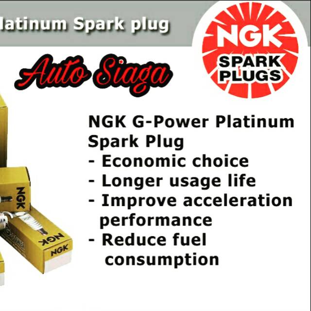 Busi Mobil Honda Jazz Brio Ferio Genio Mobilio NGK Platinum BKR6EGP