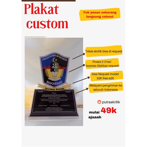 

PLAKAT CUSTOM BEST SELLER !!! FREE EDITAN LANGSUNG CEKOUT KAMI PROSES