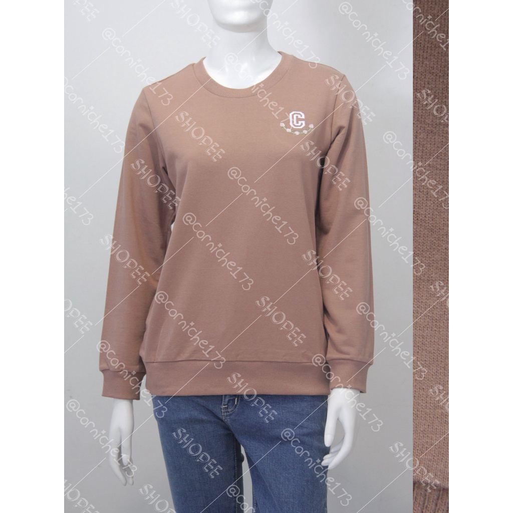 Corniche Febri Sweatshirt Coklat - TM231541