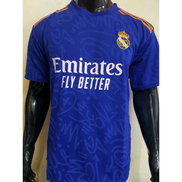 BAJU BOLA JERSEIY R.MADDRID HOME/ AWAY 2021-22