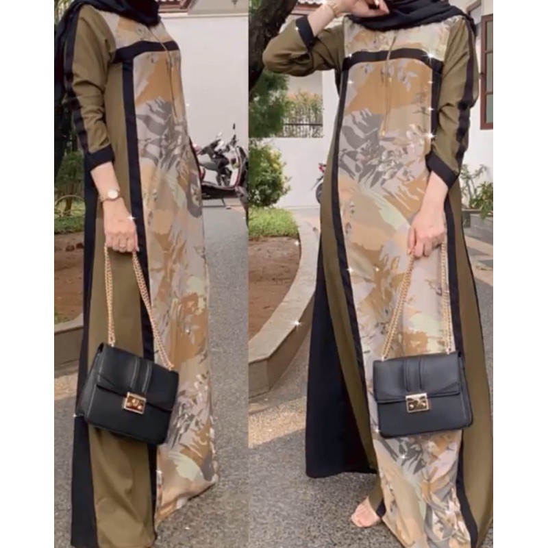 4Season Hijab Dania Pattern Gamis
