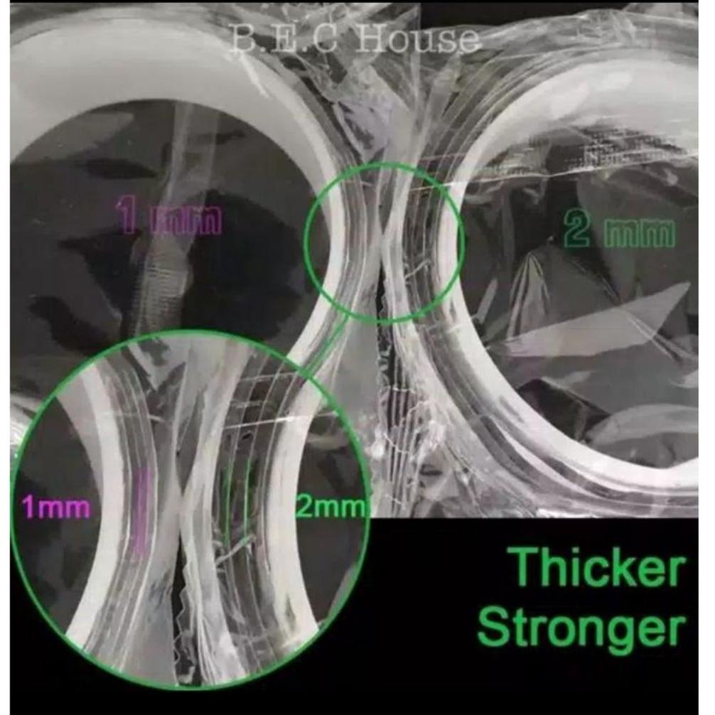 

[KODE PRODUK EGYZC8569] [300Gram][1m,3m,5m]ISOLASI DINDING LEM DOUBLE TIP SUPER KUAT GRIP TAPE 100 CM LEM