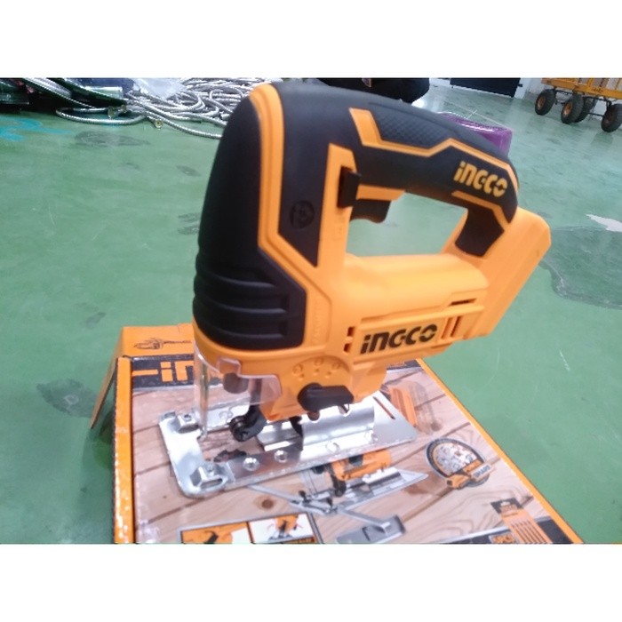 MESIN JIGSAW CORDLESS 20V / GERGAJI TRIPLEK BATERAI INGCO CJSLI8501