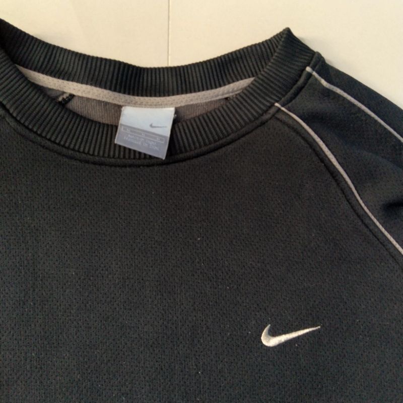 Crewneck Nike Black list White