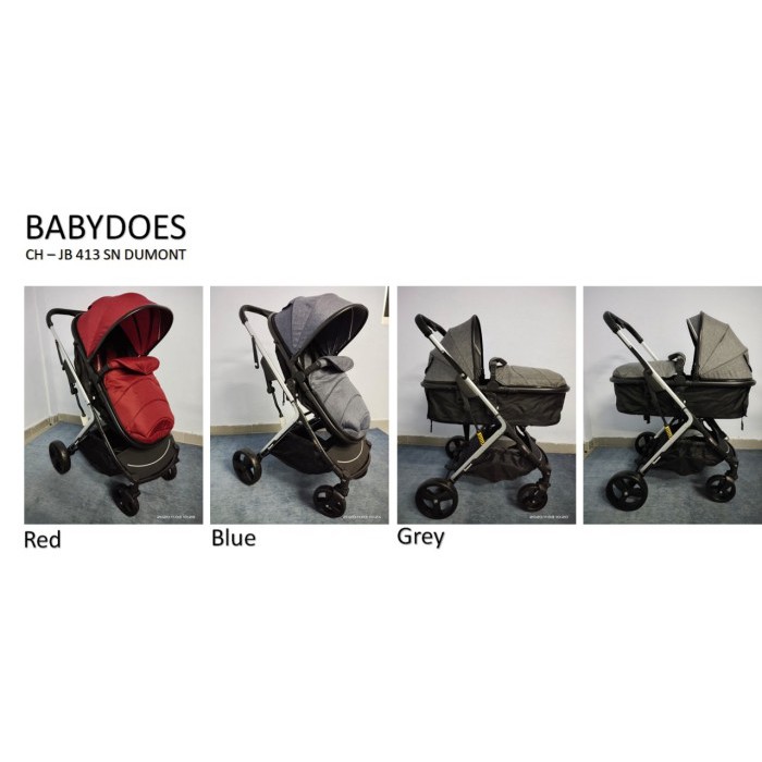 stroller babydoes dumont kereta bayi babydoes bisa hadap ibu reversible stroller