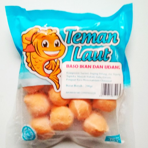 

Teman Laut Baso Ikan & Udang 200gr