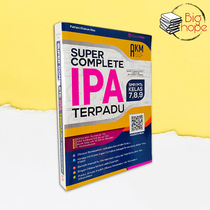 BUKU RUMUS SMP - BUKU PELAJARAN SMP - SUPER COMPLETE IPA TERPADU SMP KELAS 7, 8, 9