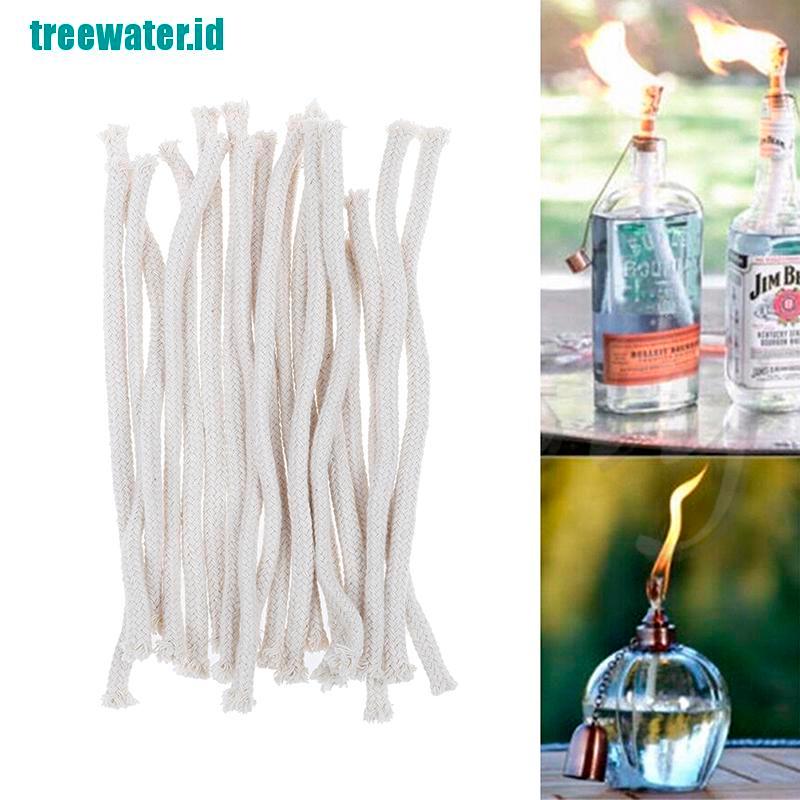 Tw 5pcs 6mm Fiberglass Wick Alcohol Kerosene Oil Lamp Candle Fuel 15cm Shopee Indonesia