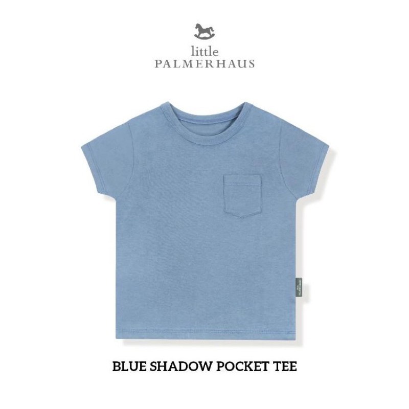 Little Palmerhaus  Pocket Tee 0-6 Tahun GIRL Kaos Bayi Lembut Velvet Libby Aruchi Miyo