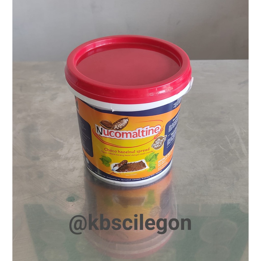 

Selai Cokelat NUCOMALTINE | Hazelnut Choco Spread With Crunchy Malt 1kg