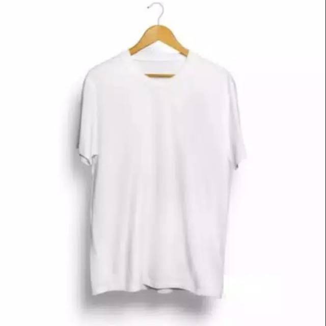 Kaos polos dewasa putih