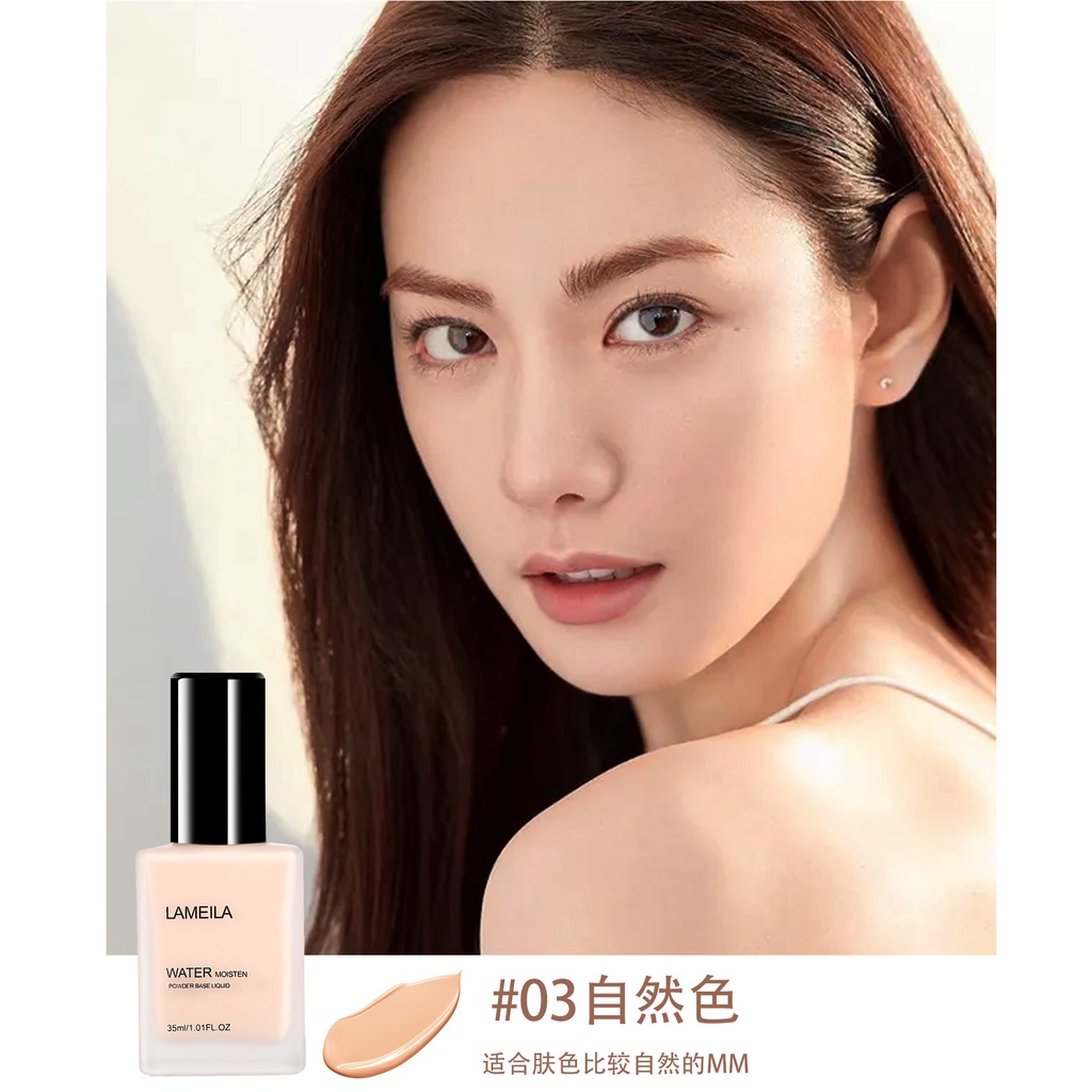 Lameila Light Concealer Foundation Cair Tahan Air LS 3069