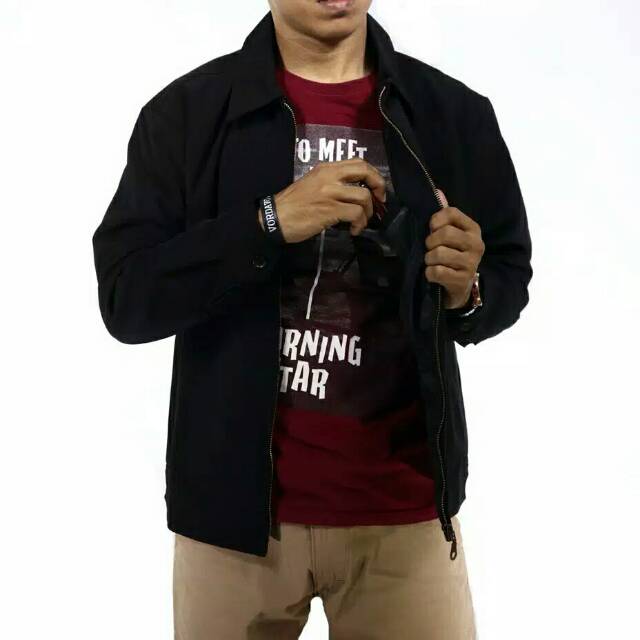 VORDAVO ( COD) Jas Jaket Elegan / Jas Jaket Resleting Semi Formal