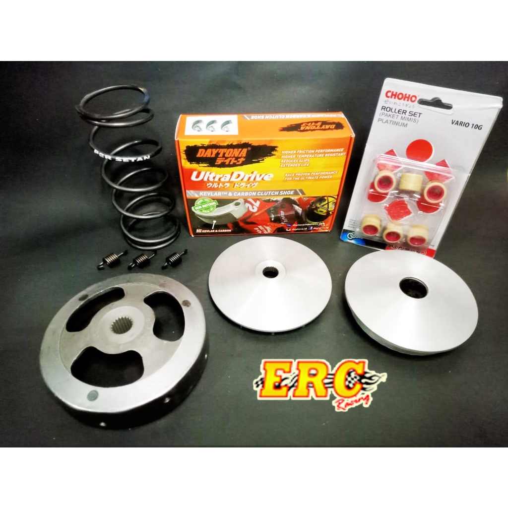 PAKET FULL UPGRADE CVT MATIC BEAT SCOOPY MIO NMAX AEROX LEXI PCX VARIO ORIGINAL CUSTOM