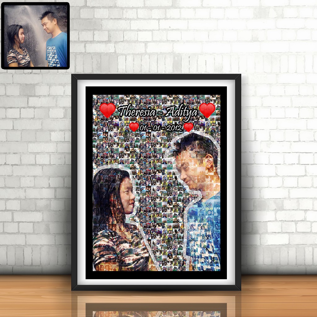 Frame Kado Hadiah Wisuda Wedding Anniversary Ulang Tahun