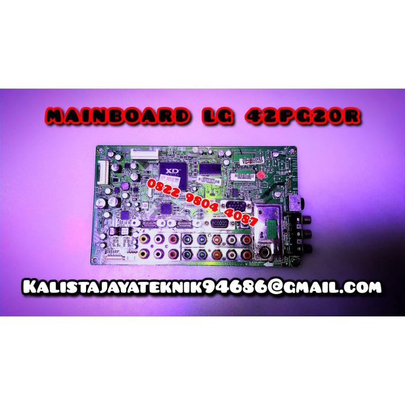 MAINBOARD TV LG 42PG20 MB TV 42PG20R MAINBOARD LG 42PG20 MOTHERBOARD TV LG 42PG20R MAINBOARD TV PLAS