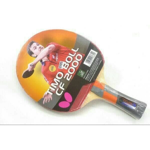Bet BUTTERFLY Timo Boll CF 1000 CF 2000 Bat Tenis Meja Pingpong Original  l Aksesoris Olahraga