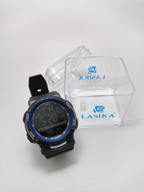 Jam Tangan Lasika 901 Pria Wanita Sporty Digital Anti Air