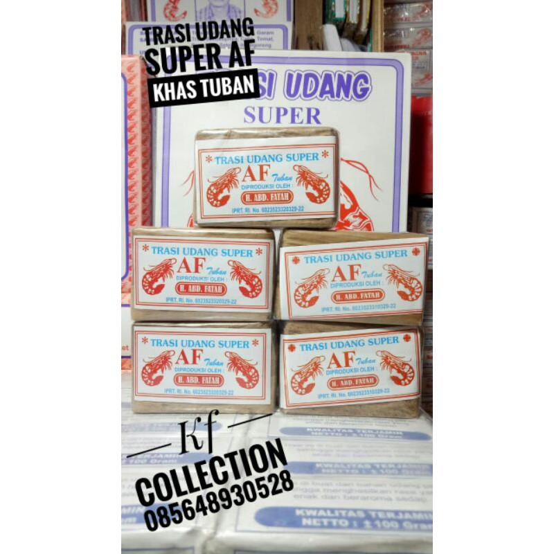 

trasi udang super AF (abdul fattah) kemasan 100gr