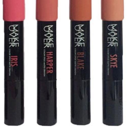 ☄ MAKE OVER Color Stick Matte Crayon / Make Over Lipstik - 105 Skye ➯