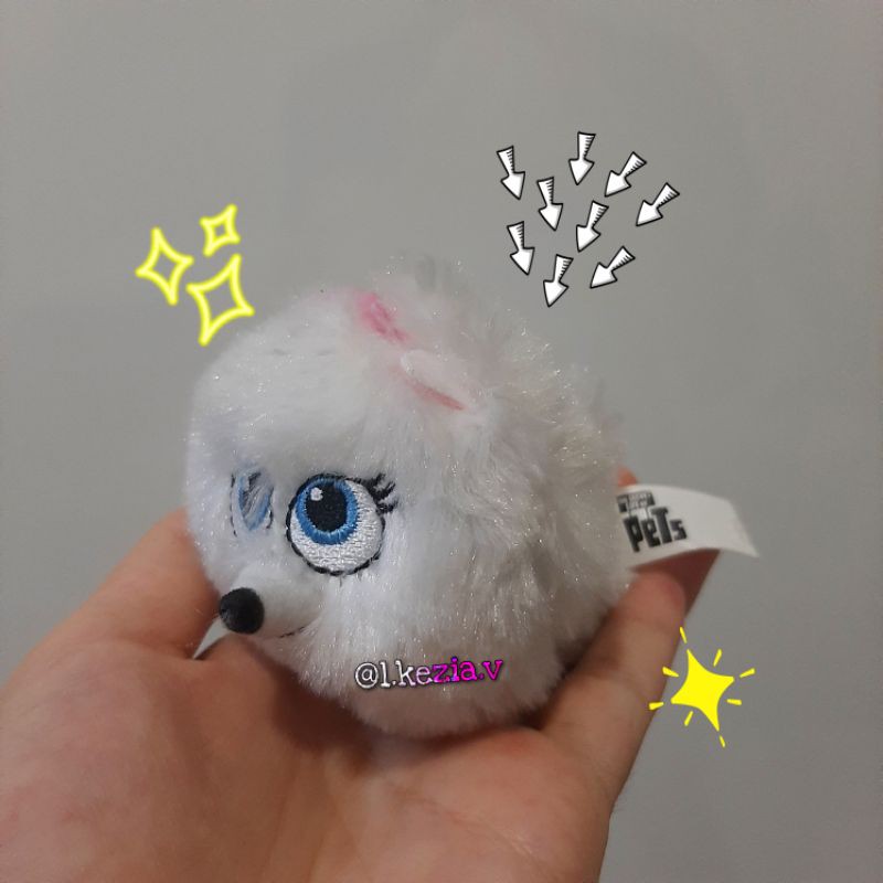 Mainan Boneka The Secret Life of Pets Gidget ori Mcd