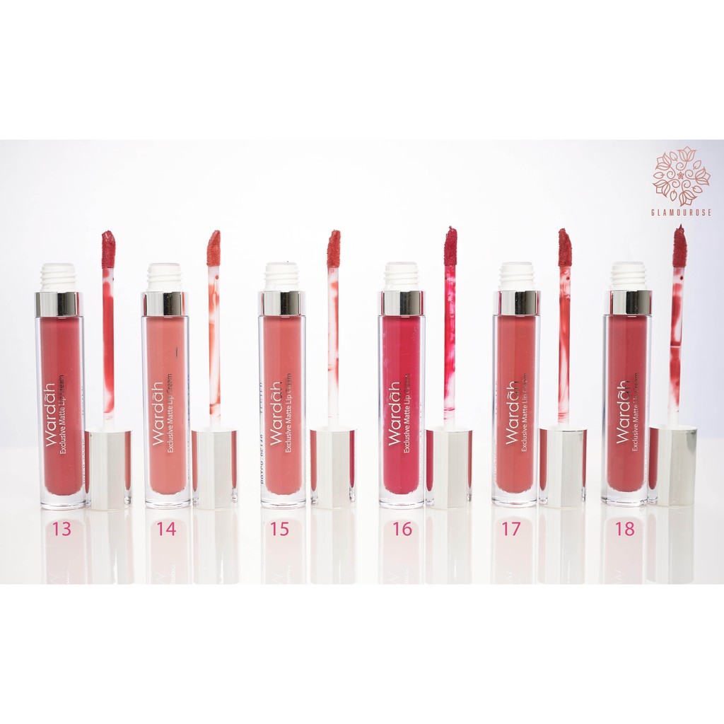 ❤️Glamouroseshop❤️ Wardah Exclusive Matte Lip Cream 4 gr