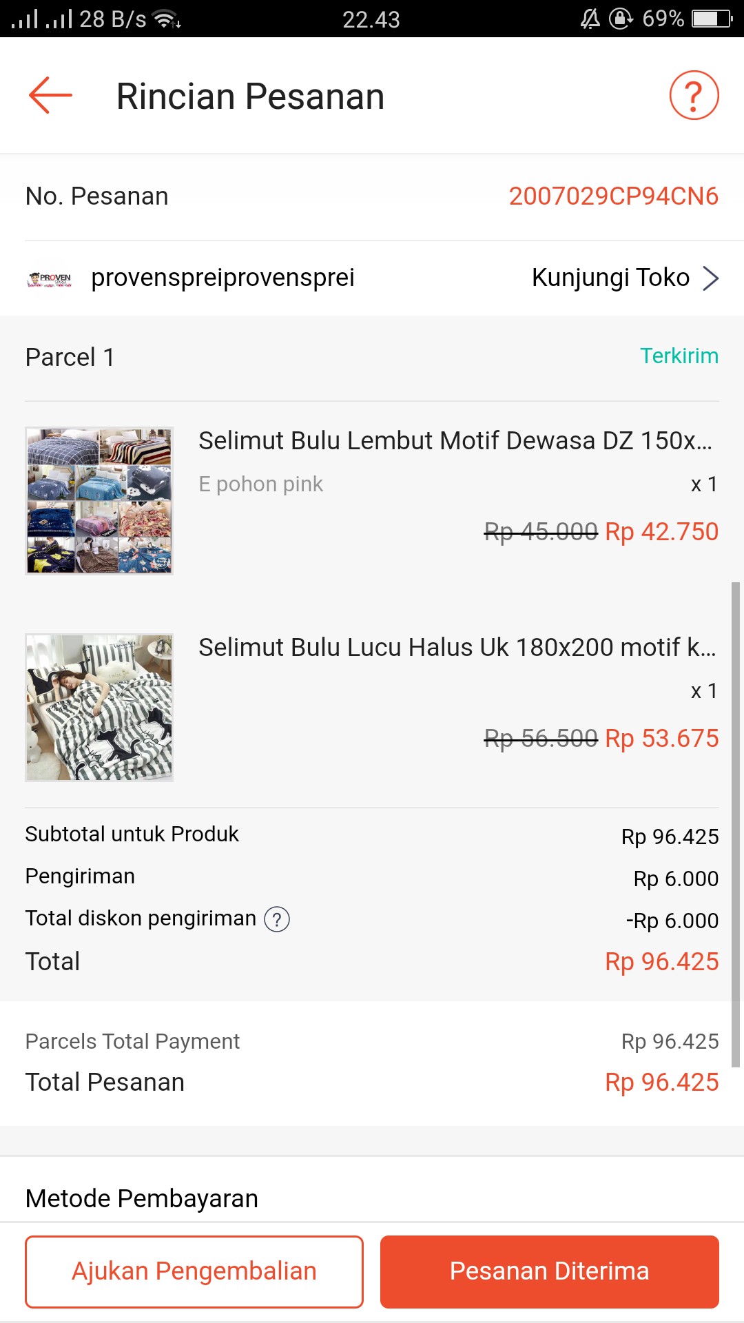 Selimut Bulu Lucu Halus Uk 150x200 Motif Kucing Abu