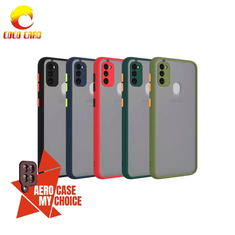 SOFTCASE MY CHOICE SAMSUNG A03S - AERO CASE / IPAKY / BLACKMATTE / ANTICRACK