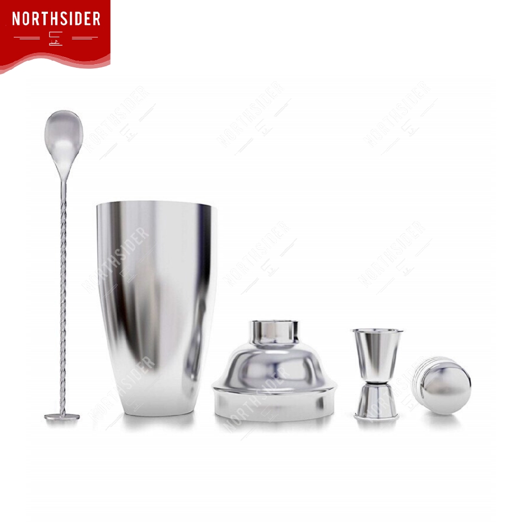 COCKTAIL SHAKER 550ML &amp; 720ML - KOKTAIL SET BAR SPOON &amp; JIGGER