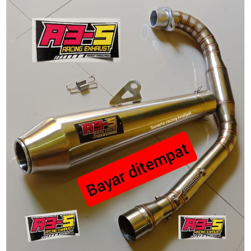 Knalpot Japs Style Tiger Megapro GLpro Original