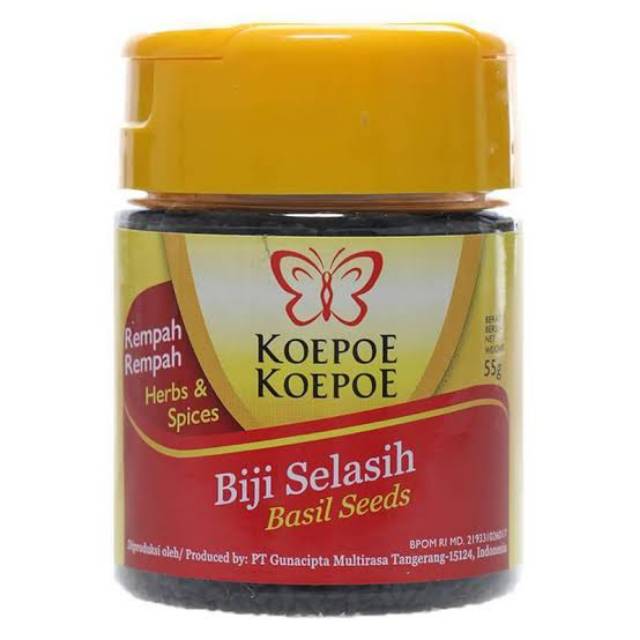 

Biji Selasih Koepoe Koepoe 50gram