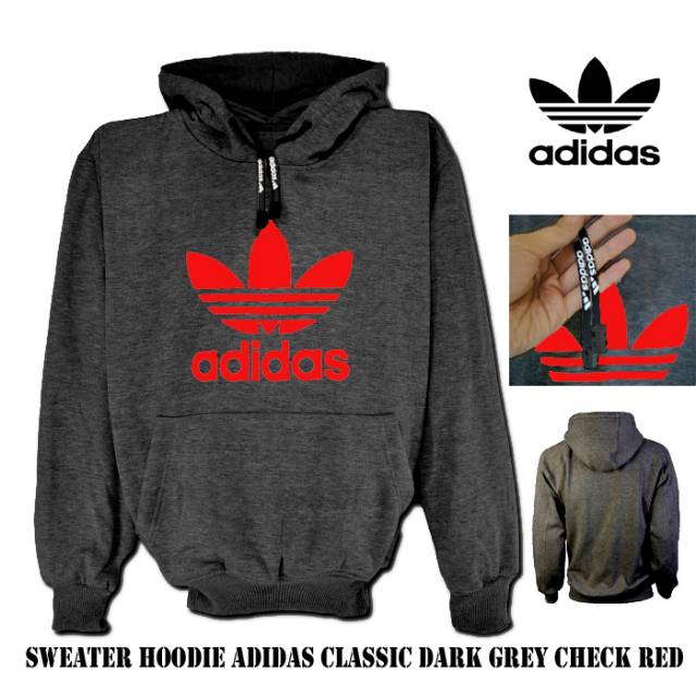 JAKET HOODIE SWEATER ADIDAS JUMPER HODIE FLECCE