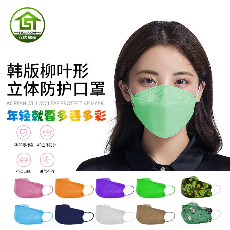 Masker KF94 1pak isi 10pc/Masker korea RF